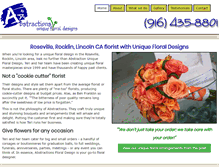 Tablet Screenshot of abstractionsfloral.com